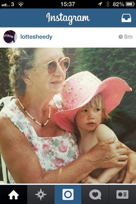 Young Lotte and Granny