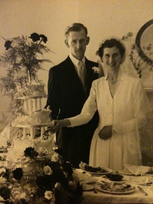 Wedding day 1952
