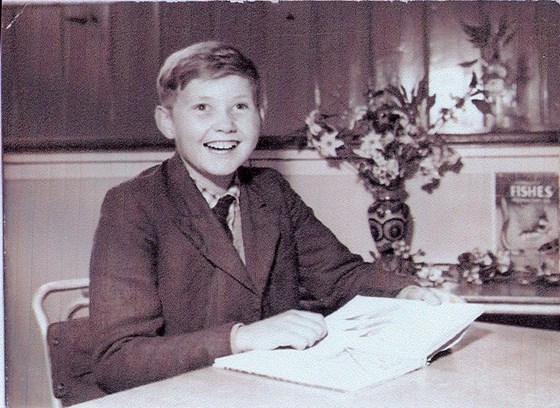 Very young Nigel school photo