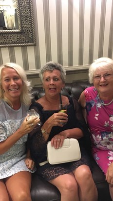 Patsy having fun with friends x