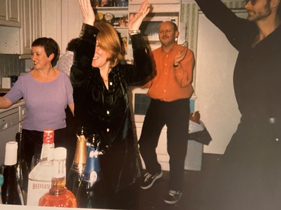 One of the famous kitchen parties, Muswell Hill