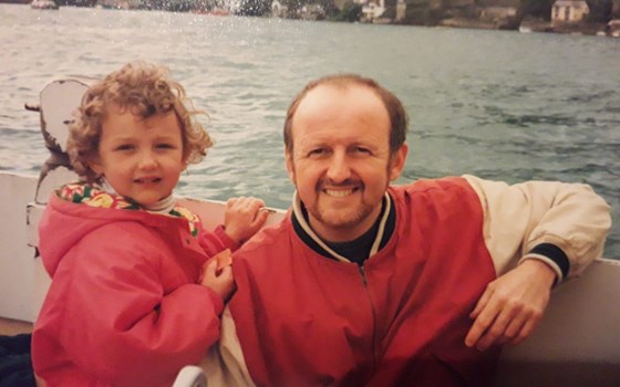 Gareth and Rhian, Devon, 1993.