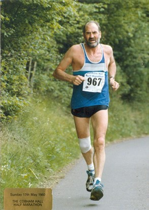 1992 05 Cobham Hall Half Marathon John Munday