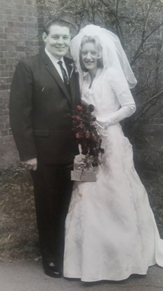 Wedding day - September 1966