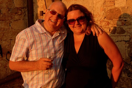 Alan and Lois in Tuscany 2006