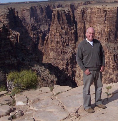 Alan by the Grand Canyon