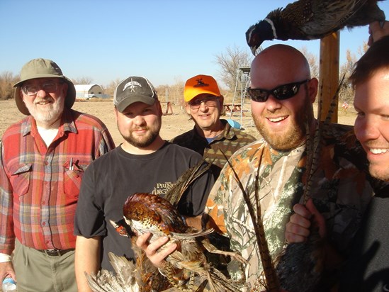 Pheasant hunting