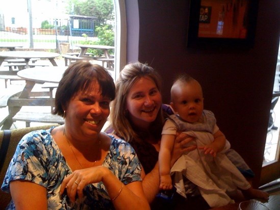 Wendy, Cousin Amanda and Will, Coventry July 2010