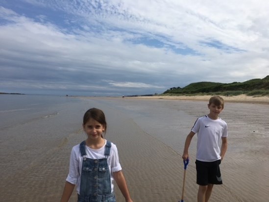 Embleton Beach - one of our favourite places