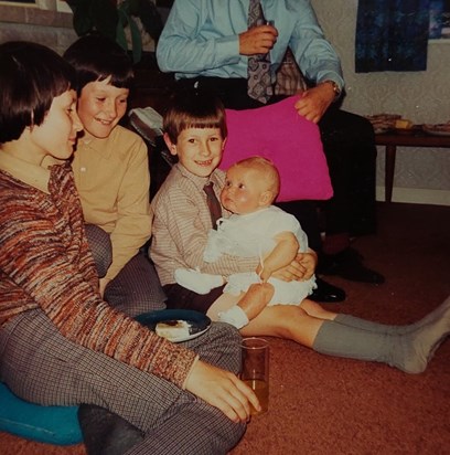 1974 - Louisa meets Simon, Chris and Ken