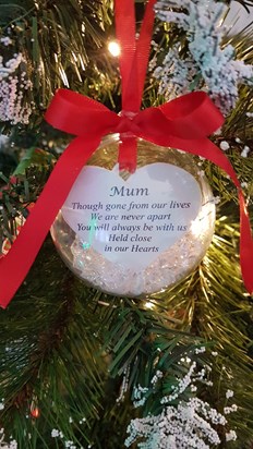 Made for you to hang on my tree. xx