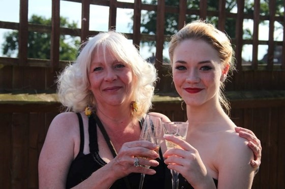 Mum and I before my Prom, 2011/2012