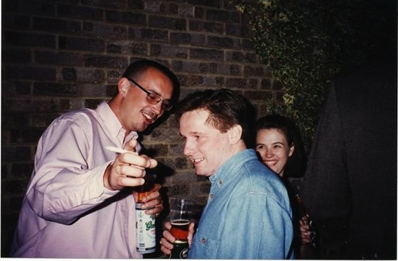 With Jo and Dave (AKA Lenny) 1996