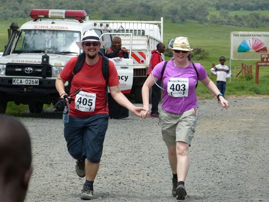 Running the race together - Kenya Marafun May 2018
