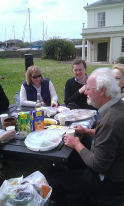 Picnic with the Gardners