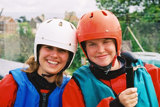 Cheryl & Sarah, Camp 2002