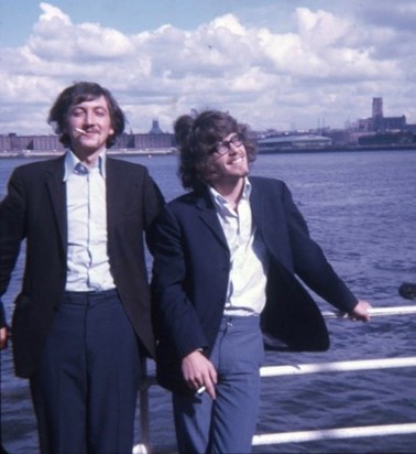 Ron & Fran Ferry Cross the Mersey 1970