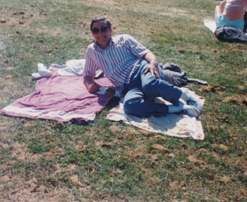 Fred in Cornwall 1998