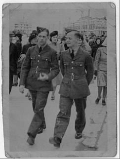 Morecambe June 1941 - Harry on the left.