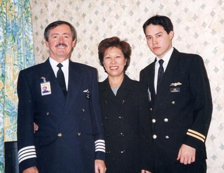 Geoff, Choo & Chris in uniform