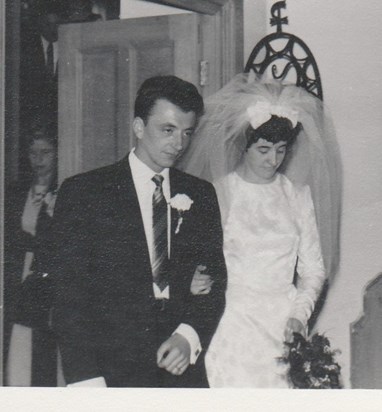 Wedding day 5th September 1964