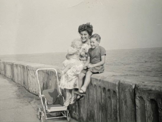 Joan with sons Ken & Steve