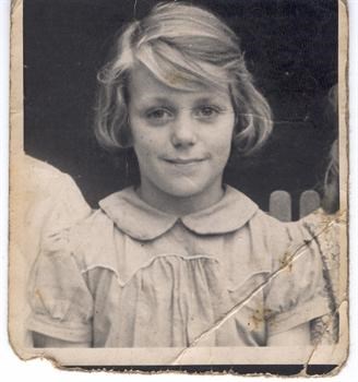 a young Joan