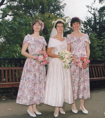 A wonderful Matron of Honour, 1991