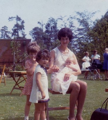 Mum, Sally, Edward and me Susan.