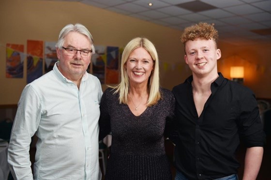 Allan Claire and Jasper at Claire's 50th