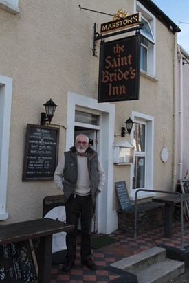 Ian was born in the St Brides Inn, Little Haven in 1944.