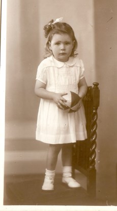 Mary as a Toddler