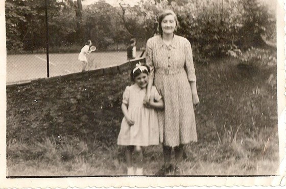 Mary with her Mum