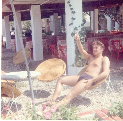 Dad on holiday
