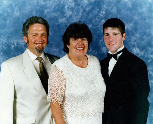 Fab Photo of Mum, Dad and Mark on a Cruise