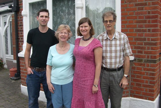 Daniel, Mary, Mary-Jo and Tony, October 2013