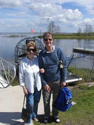 Mary and Tony in Florida, 2008