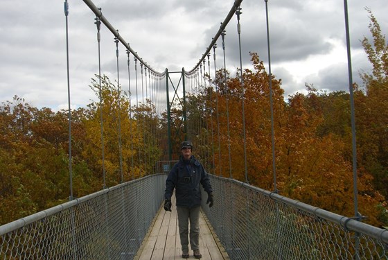 Tony in the Blue Mountains, Ontario, 2009