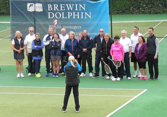 West Warwicks adults taking on Solihull Arden adults in 2017. David always supported these events