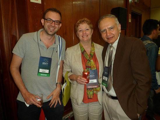 Janet, Raj and Rafa at IUPAC@Sao Paulo 2017