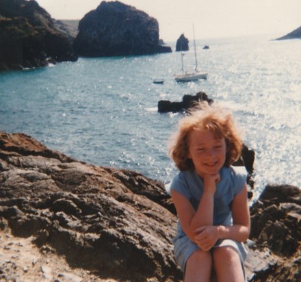 Audrey Sweeneys Daughter Susan Sweeney on holiday in Cornwall