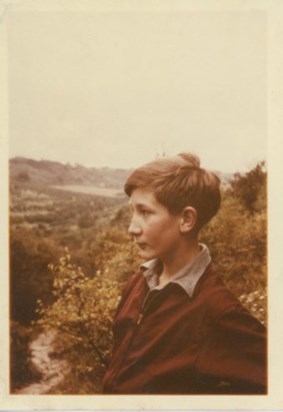 Ian as a young boy
