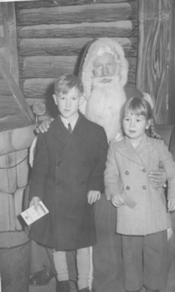 Ian, Sally & Father Christmas