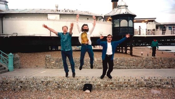 Jump! Ali, Dean & Steve - Brighton Beach