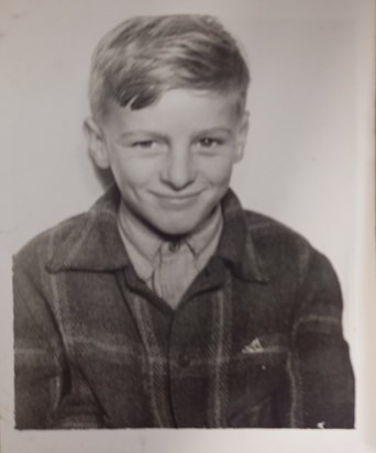 Terry as a child