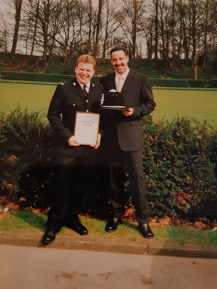 A proud day for his No1 in March1998