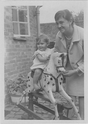 With Sarah 1961