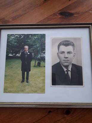 1993 - Paula's wedding day and as a young lad.