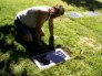 Daddy just got done placing your headstone