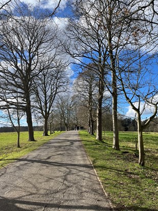 Walk to Shotover where Peter’s Ashes were scattered.